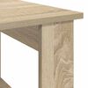 vidaXL Salontafel Sonoma Eiken 72 x 50 x 50 cm Bewerkt hout