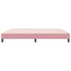 vidaXL Bedframe zonder matras 180x210 cm fluweel roze