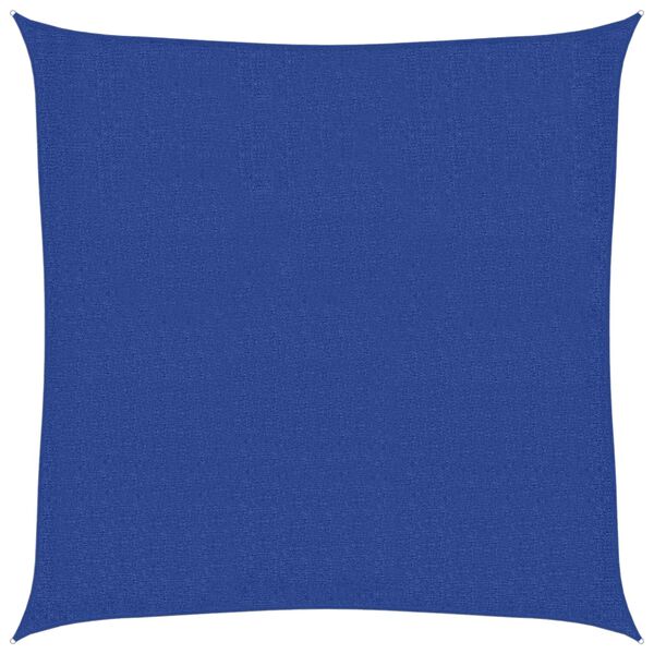 vidaXL Zonnezeil 160 g/m&sup2; 2x2 m HDPE blauw