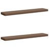 vidaXL 2-delige Bankkussens VUGHT 2 st 100% Polyester Taupe