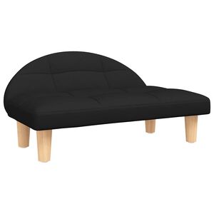 vidaXL Hondenmand 70x52x30 cm stof zwart