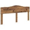 vidaXL Hoofdbord Oud Hout Bewerkt hout