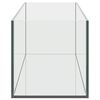 vidaXL Aquarium met opslag Doorzichtig 80 x 20 x 20 cm Glas