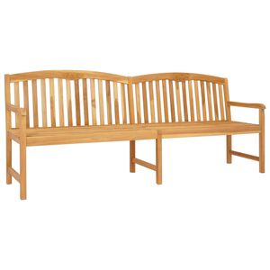 vidaXL Handgemaakte Rozenbank 228 x 60 x 90 cm Massief Teakhout