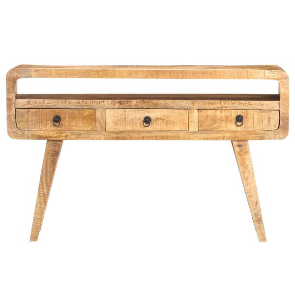 vidaXL Dressoir 120x30x75 cm ruw mangohout
