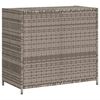 vidaXL Tuinkast 83x45x76 cm poly rattan grijs