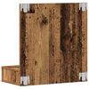 vidaXL Spiegelkast met plank Oud hout 60 x 31,5 x 62 cm Bewerkt hout
