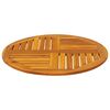 vidaXL Tafelblad rond &Oslash; 70x2 cm massief acaciahout