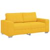 vidaXL Loveseat Sofa Lichtgeel 180x77x82 cm Corduroy Stof