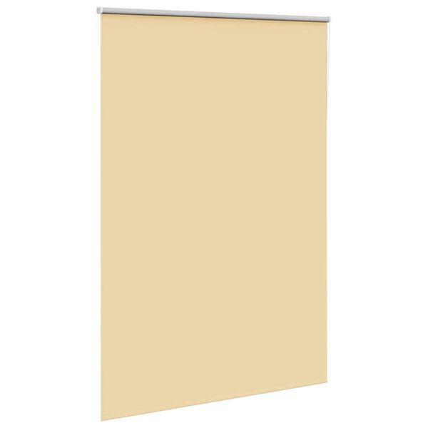vidaXL Rolgordijn verduisterend 165x230 cm stofbreedte 161,6 cm beige