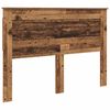 vidaXL Hoofdbord Oud Hout Bewerkt hout