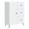 vidaXL Dressoir met lade Wit 66 x 34,5 x 90 cm Bewerkt hout