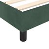vidaXL Boxspring bed 90x200 cm fluweel donkergroen