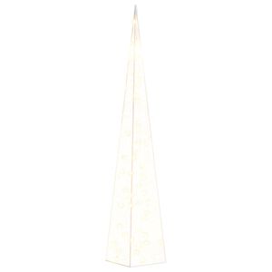 vidaXL Lichtkegel decoratief LED 90 cm acryl warmwit