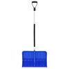 vidaXL Sneeuwschep 145 cm aluminium blauw