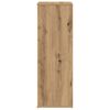 vidaXL Schoenenrek 54x34x100,5 cm bewerkt hout artisanaal eikenkleur