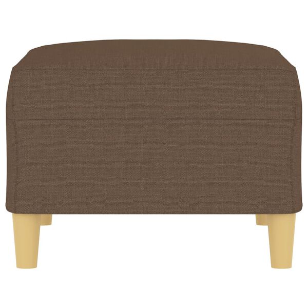 vidaXL Voetenbank 70x55x41 cm stof bruin