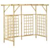 vidaXL Pergola voor 3 containers ge&iuml;mpregneerd grenenhout