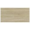 vidaXL Wandschappen 8 st 80x30x1,5 cm spaanplaat sonoma eikenkleurig