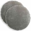 vidaXL Kussensloop 2 st HEERLEN Donkergrijs &Oslash; 50 cm Chenille Stof