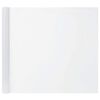 vidaXL Raamfolie statisch mat wit 60x500 cm PVC