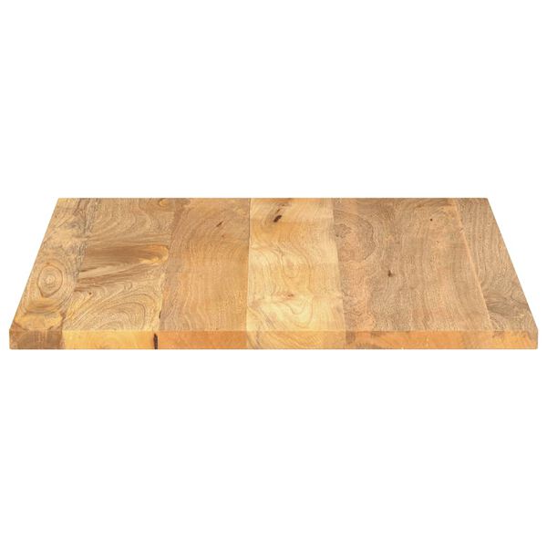 vidaXL Tafelblad rechthoekig 90x80x3,8 cm massief mangohout