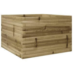 vidaXL Plantenbak 70x70x45,5 cm ge&iuml;mpregneerd grenenhout