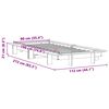 vidaXL Bedframe zonder matras massief grenenhout 90x190 cm