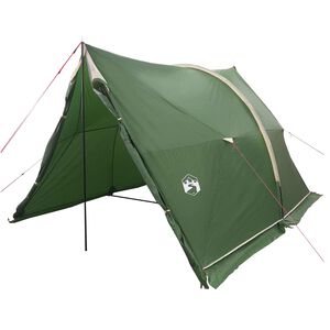 vidaXL Waterdichte Tent Groen 185T Polyester met PU Coating