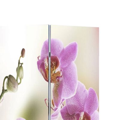 vidaXL Kamerscherm inklapbaar bloem 200x170 cm