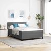 vidaXL Boxspring bed Lichtgrijs en wit. 203 x 144 x 88 cm