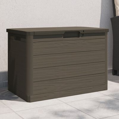 vidaXL Kussenbox 77,5x44,5x53 cm polypropeen bruin