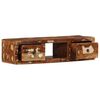vidaXL Tv-meubel wandmontage 100x32x25 cm massief gerecycled hout