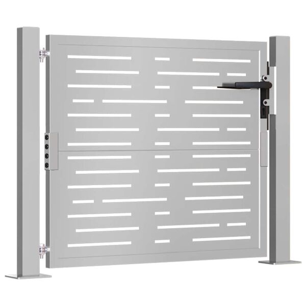 vidaXL Poort vierkant 100x75 cm cortenstaal