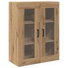 vidaXL Wandkast Artisan Eiken 69,5 x 34 x 90 cm Bewerkt hout