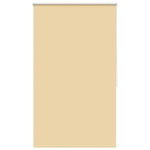 vidaXL Rolgordijn verduisterend 84,4 x 175 cm stofbreedte 80 cm beige