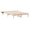 vidaXL Bedframe Naturel 150 x 200 cm Massief grenenhout