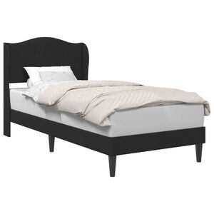 vidaXL Bedframe met hoofdeinde Zwart 80 x 200 cm Fluweel