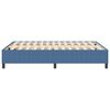 vidaXL Platform bedframe Blauw 160 x 200 cm Stof