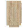 vidaXL Dressoir 80x40x75 cm sonoma eikenkleurig