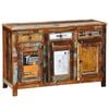 vidaXL Kast met 3 lades en 3 deuren vintage stijl gerecycled hout