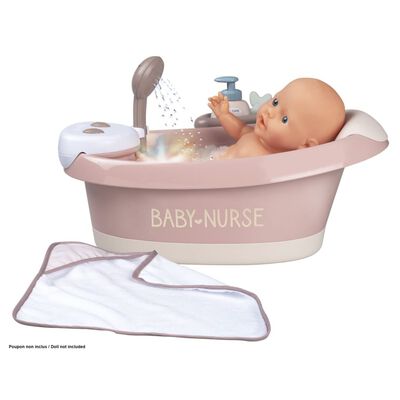Smoby Poppenbad met accessoires 2-in-1 Baby Nurse Balneo