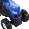 vidaXL Speelgoedtractor met pedalen blauw