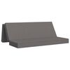 vidaXL Vouwbare Bankbed 180 x 67 x 45 cm Lichtgrijs