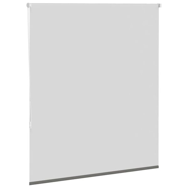 vidaXL Rolgordijn verduisterend 135x130 cm stofbreedte 131,6 cm grijs