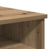 vidaXL Tv-meubelen 2 st 80x35x36,5 cm bewerkt hout artisanaal eiken