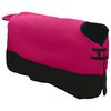 vidaXL Paardendeken Roze en Zwart 145 cm Polyester