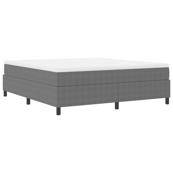 vidaXL Platform bedframe Lichtgrijs 180 x 200 cm Stof