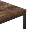 vidaXL Badkamermeubel met planken 36x35x165 cm gerookt eiken