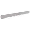 vidaXL Gazonrand 10 st 103 x 10 cm Stainless Steel zilver